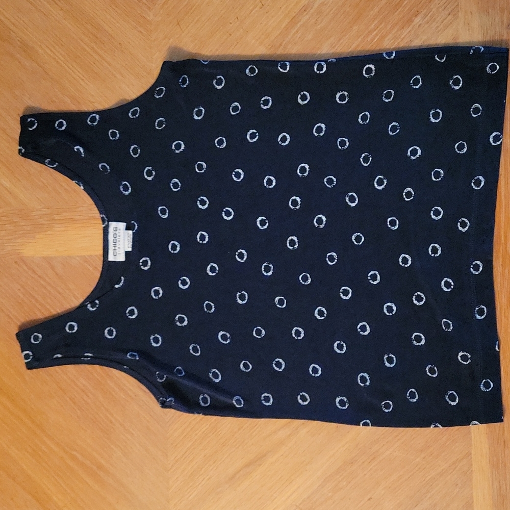 We have a tank top from Chico's